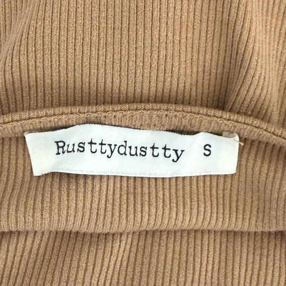 Stylish Brown Crop Top for Women - Picture 6 of 7